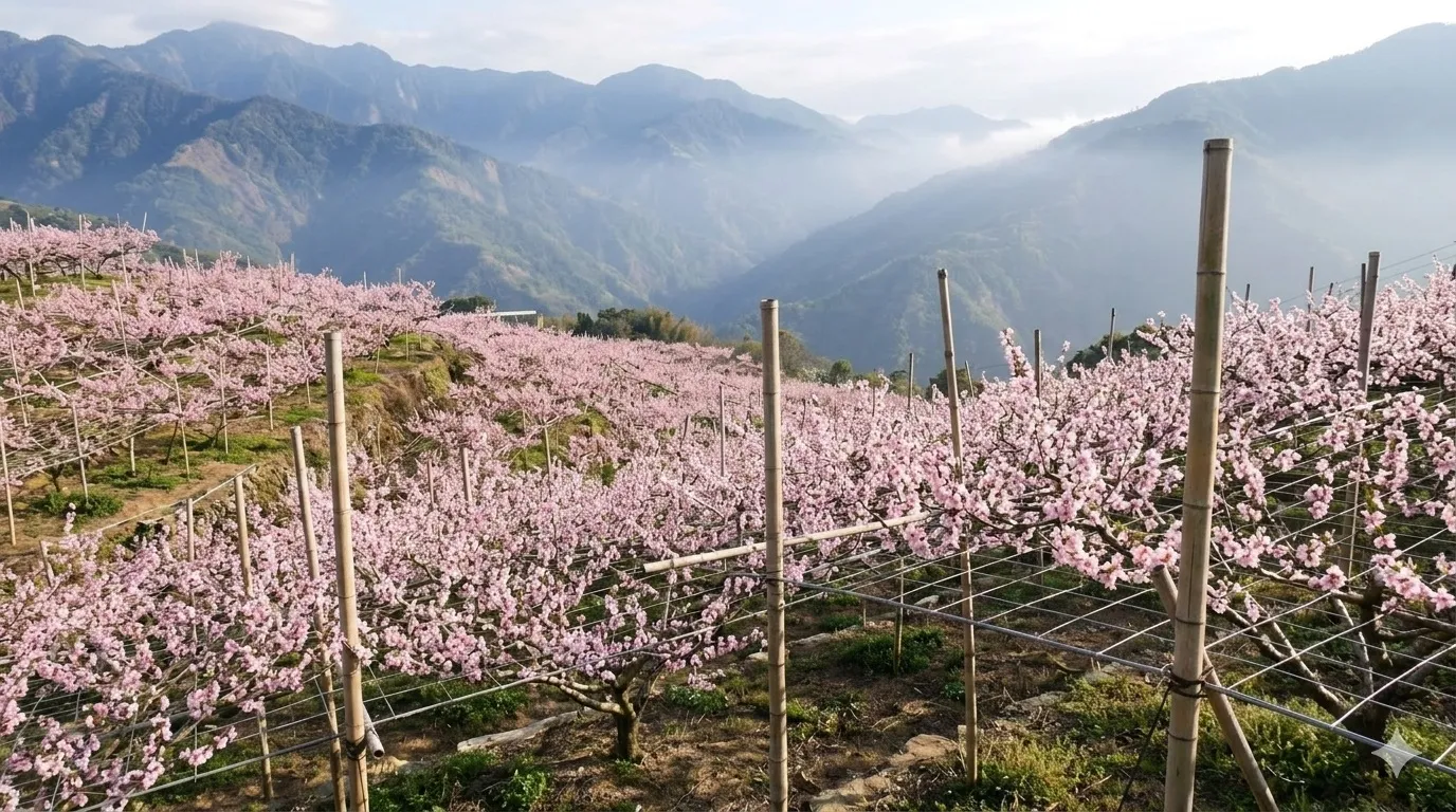 〈一顆桃子的一生：從桃花盛開到上餐桌〉